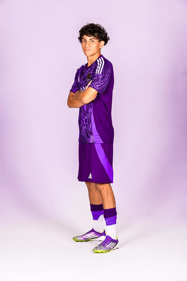 Jose Segura MLS Next academy photo shoot · left profile