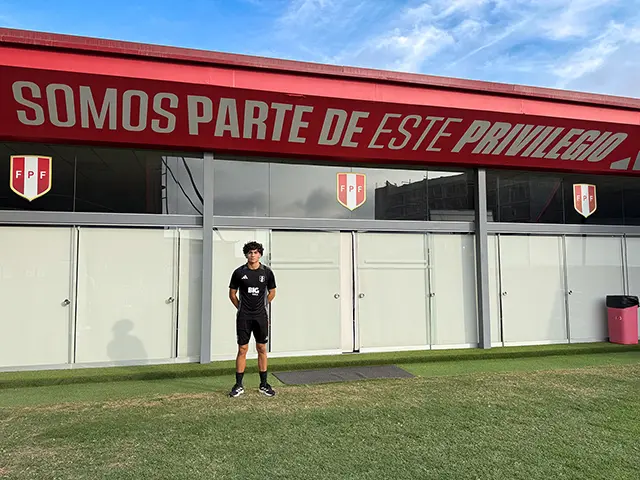 Jose Segura first callup to Peru, training facilities