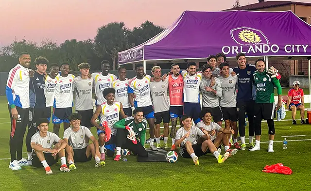 Jose Segura training with Colombian National Men's Team · Luis Diaz, David Ospina, Davinson Sanchez and Johan Mojica