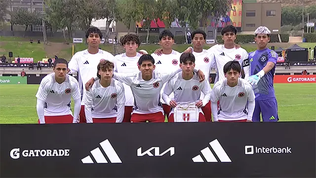 Selección Regional Peru U16 vs Universidad de Chile