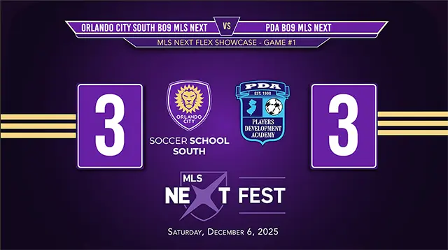 Orlando City South U17 vs PDA U17